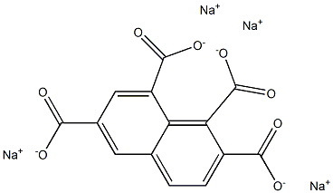 1,2,6,8-Naphthalenetetracarboxylic acid tetrasodium salt Struktur