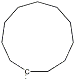 Cycloundecane-1,1-diylradical Struktur