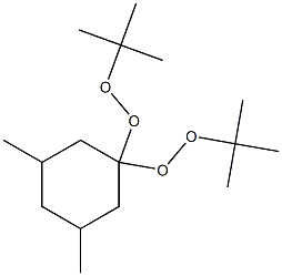 3,5-Dimethyl-1,1-bis(tert-butylperoxy)cyclohexane Struktur