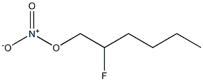 2-Fluoro-1-(nitrooxy)hexane Struktur