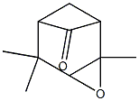 2,5,5-Trimethyl-3-oxatricyclo[4.1.1.02,4]octan-7-one Struktur