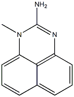 1-Methyl-1H-perimidin-2-amine Struktur