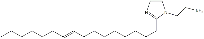 1-(2-Aminoethyl)-2-(9-hexadecenyl)-2-imidazoline Struktur