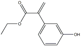 3-Hydroxyatropic acid ethyl ester Struktur