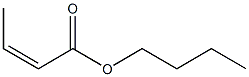 Isocrotonic acid butyl ester Struktur