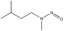 Methyl(3-methylbutyl)nitrosamine Struktur