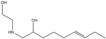 1-[(2-Hydroxyethyl)amino]-6-nonen-2-ol Struktur