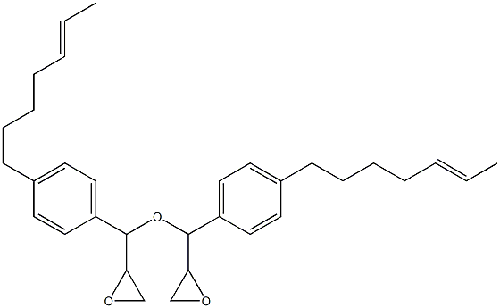 4-(5-Heptenyl)phenylglycidyl ether Struktur