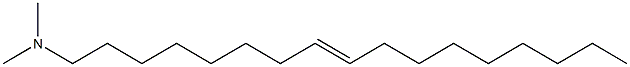 N,N-Dimethyl-8-heptadecen-1-amine Struktur