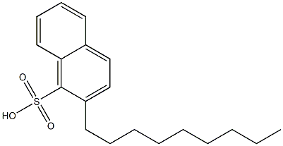 2-Nonyl-1-naphthalenesulfonic acid Struktur