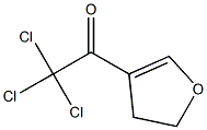 4-(Trichloroacetyl)-2,3-dihydrofuran Struktur