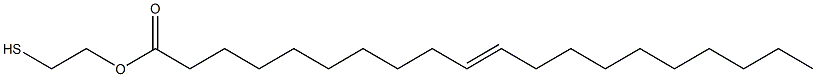 10-Icosenoic acid 2-mercaptoethyl ester Struktur