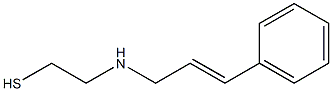 (E)-2-Cinnamylaminoethanethiol Struktur