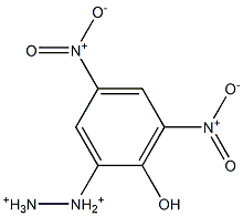 2-Diazonio-4,6-dinitrophenol Struktur