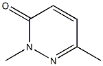 2,6-Dimethylpyridazin-3(2H)-one Struktur