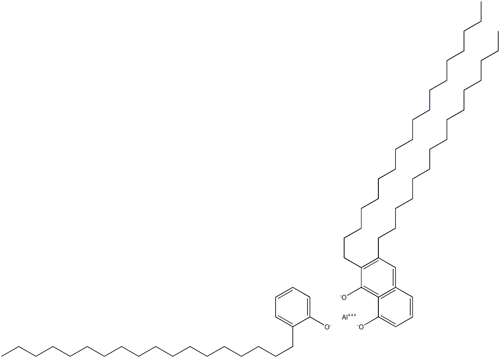 Aluminum tri(2-octadecylphenolate) Struktur