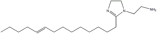 1-(2-Aminoethyl)-2-(9-tetradecenyl)-2-imidazoline Struktur