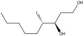 (3R,4S)-4-Iodononane-1,3-diol Struktur