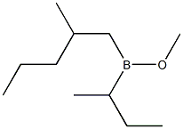 (2-Methylpentyl)sec-butyl(methoxy)borane Struktur