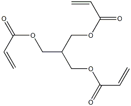 Methylidynetrismethanol triacrylate Struktur