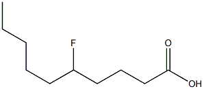 5-Fluorocapric acid Struktur