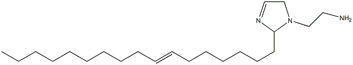 1-(2-Aminoethyl)-2-(7-heptadecenyl)-3-imidazoline Struktur