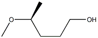 [S,(+)]-4-Methoxy-1-pentanol Struktur