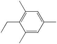 2-Ethyl-1,3,5-trimethylbenzene Struktur