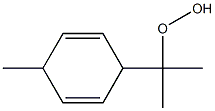 p-Mentha-2,5-dien-8-yl hydroperoxide Struktur