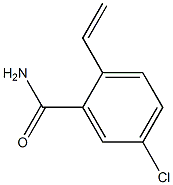 2-Ethenyl-5-chlorobenzamide Struktur