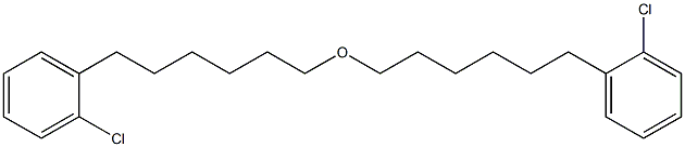 2-Chlorophenylhexyl ether Struktur