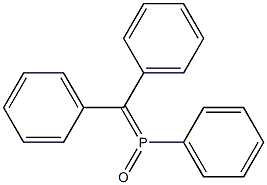 Phenyl(diphenylmethylene)phosphine oxide Struktur