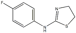 2-(4-Fluorophenylamino)-2-thiazoline Struktur