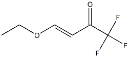 (E)-1,1,1-Trifluoro-4-ethoxy 3-butene-2-one Struktur