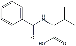 N-Benzoyl-D-valine Struktur