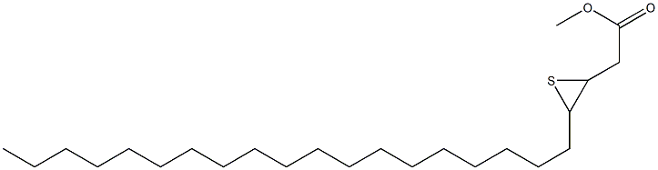 3,4-Epithiotricosanoic acid methyl ester Struktur