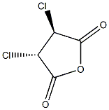 (2S,3S)-2,3-Dichlorosuccinic anhydride Struktur