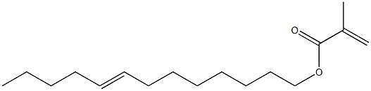 Methacrylic acid (8-tridecenyl) ester Struktur