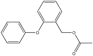 2-Phenoxybenzenemethanol acetate Struktur