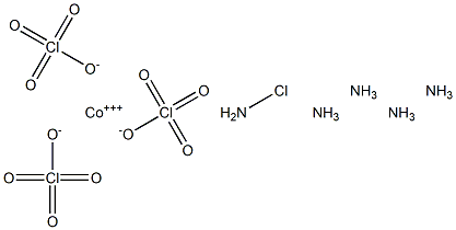 Chloropentamminecobalt(III) perchlorate Struktur