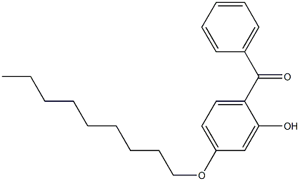 2-Hydroxy-4-nonyloxybenzophenone Struktur