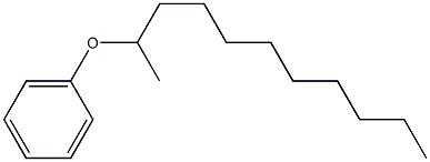 (1-Methyldecyloxy)benzene Struktur