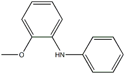 2-Methoxyphenylphenylamine Struktur