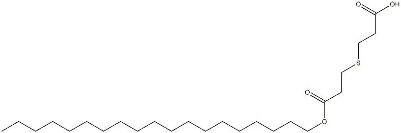 3,3'-Thiobis(propionic acid nonadecyl) ester Struktur