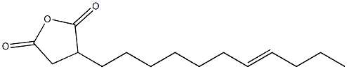 2-(7-Undecenyl)succinic anhydride Struktur