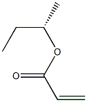 (+)-Acrylic acid (S)-sec-butyl ester Struktur