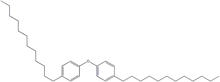 Bis(4-dodecylphenyl) ether Struktur