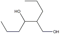 5-(Hydroxymethyl)octan-4-ol Struktur