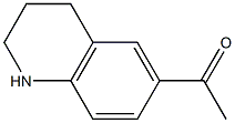 6-Acetyl-1,2,3,4-tetrahydroquinoline Struktur