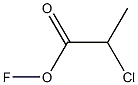 Hypofluorous acid 2-chloropropionyl ester Struktur